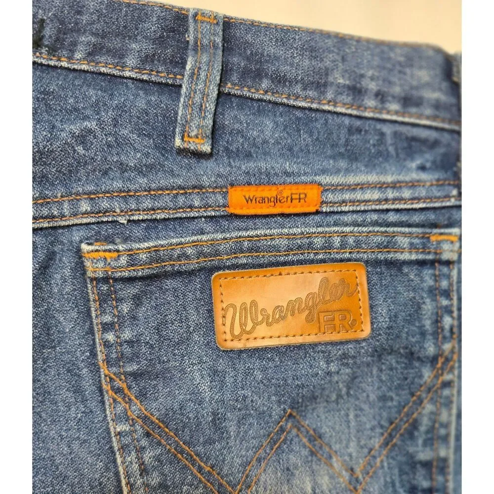 Wrangler Flame Resistant Gold/Leather Tab Size 36 x 32 Jeans - 60